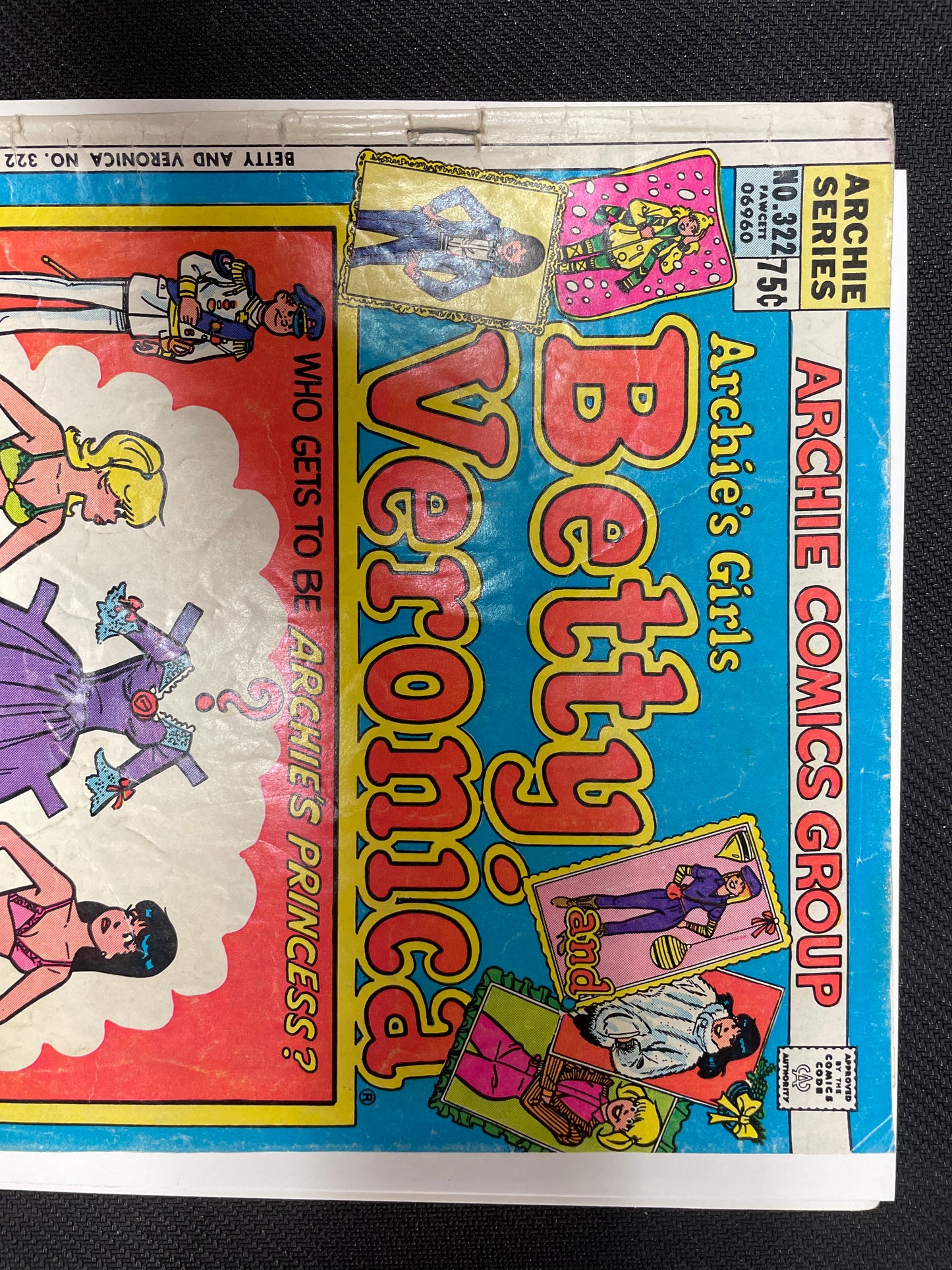 ARCHIES GIRLS BETTY & VERONICA #322 (1983, CANADIAN PRICE VARIANT!) DAN DECARLO COVER! FINE-