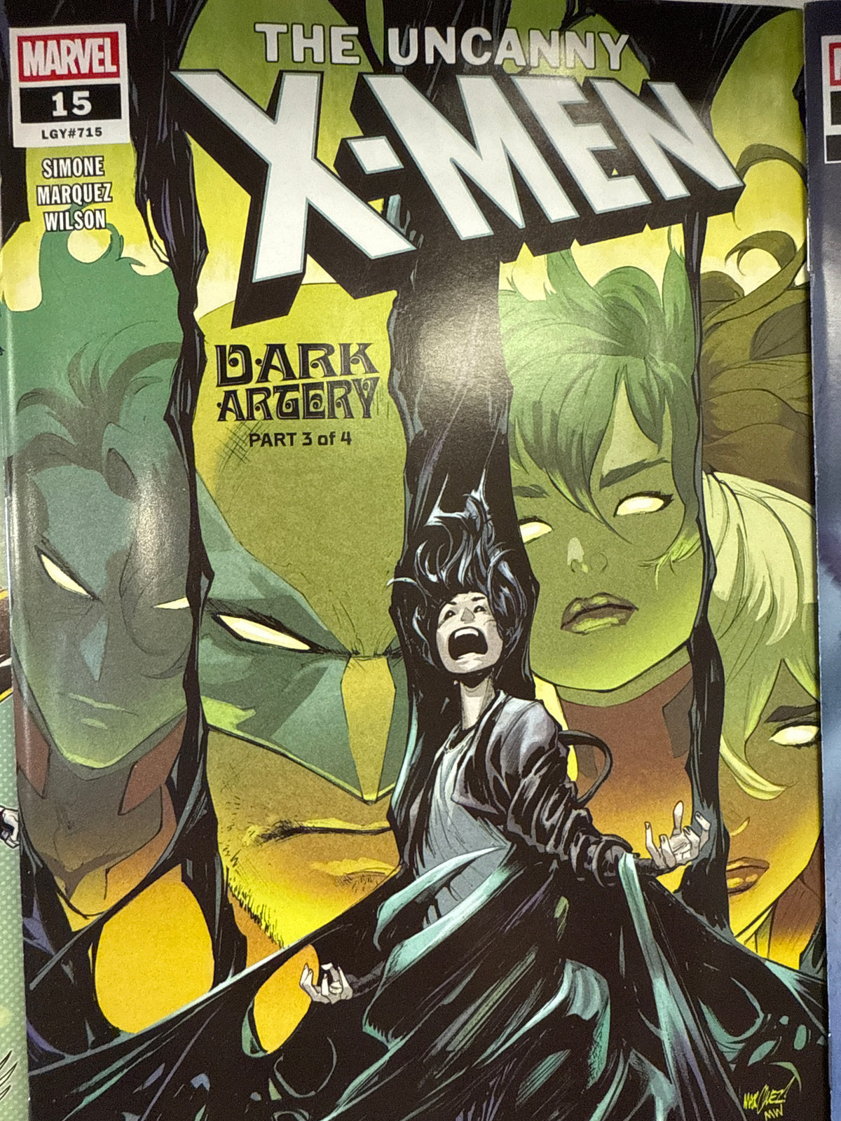 MARVEL COMICS UNCANNY X-MEN #15 1025