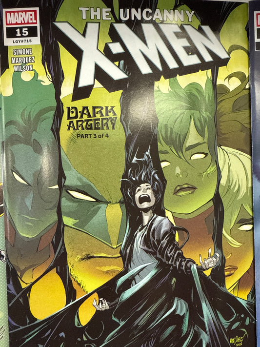 MARVEL COMICS UNCANNY X-MEN #15 1025