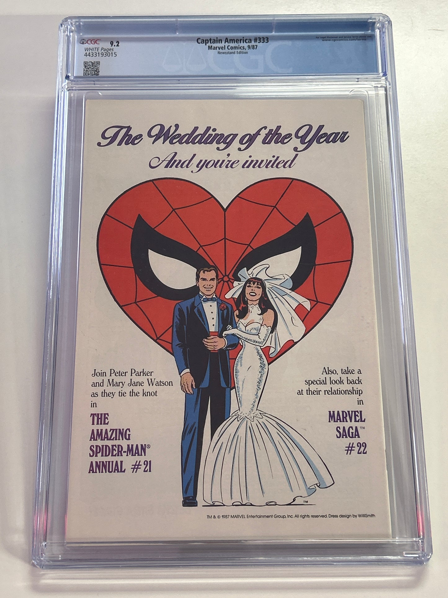 MARVEL COMICS CAPTAIN AMERICA #30 NEWSSTAND CGC 9.2 WP