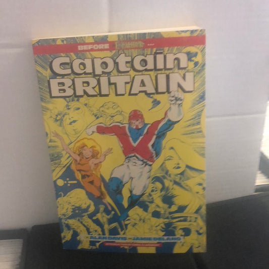 MARVEL COMICS CAPTAIN BRITAIN BEFORE EXCALIBUR 2ND PRINTING (1988)