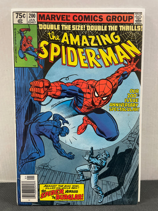 THE AMAZING SPIDER-MAN #200 (1980, NEWSSTAND KEY COMIC ISSUE!) NM