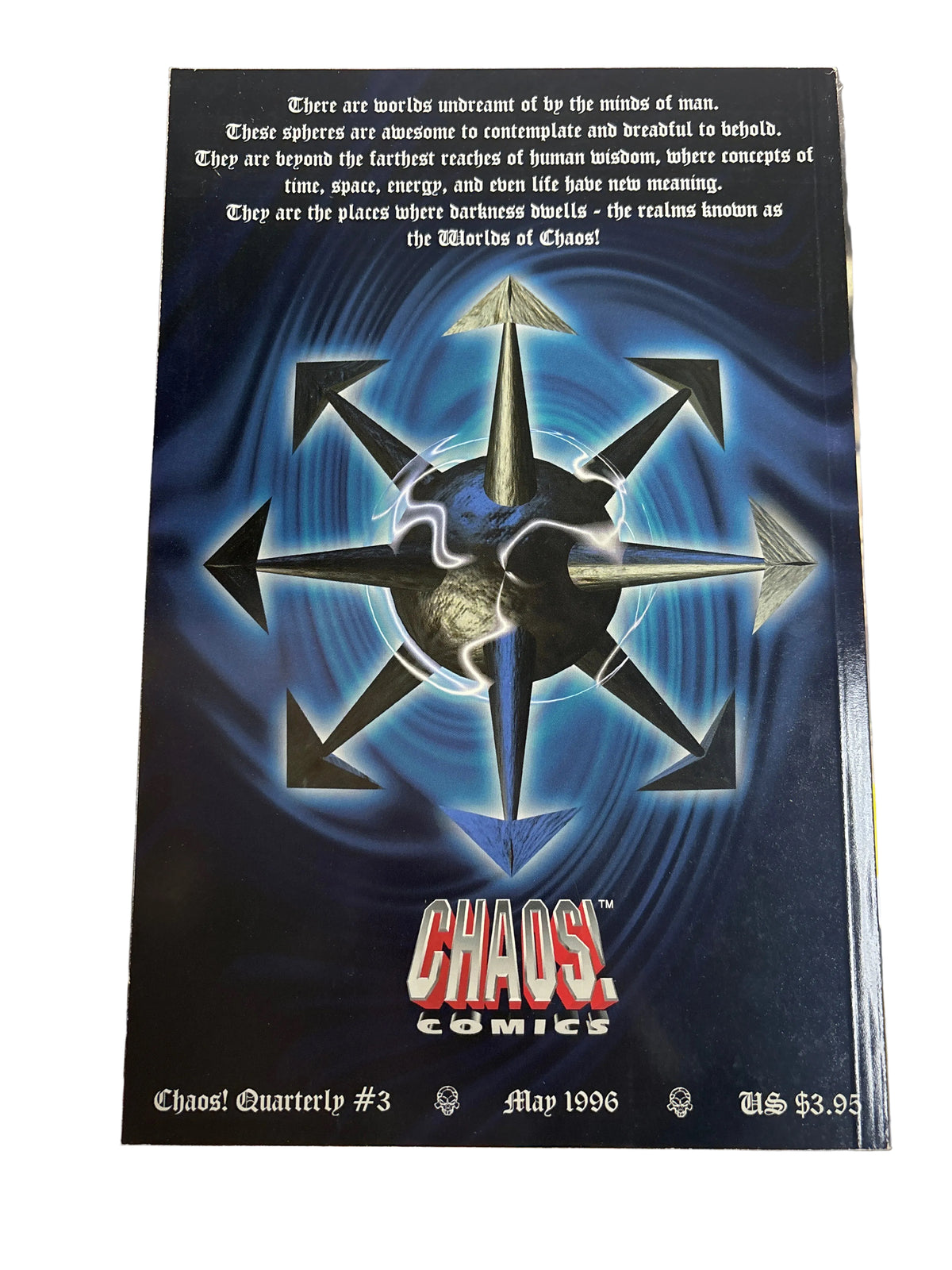 CHAOS QUARTERLY #3 DOUBLESIGNED W COA