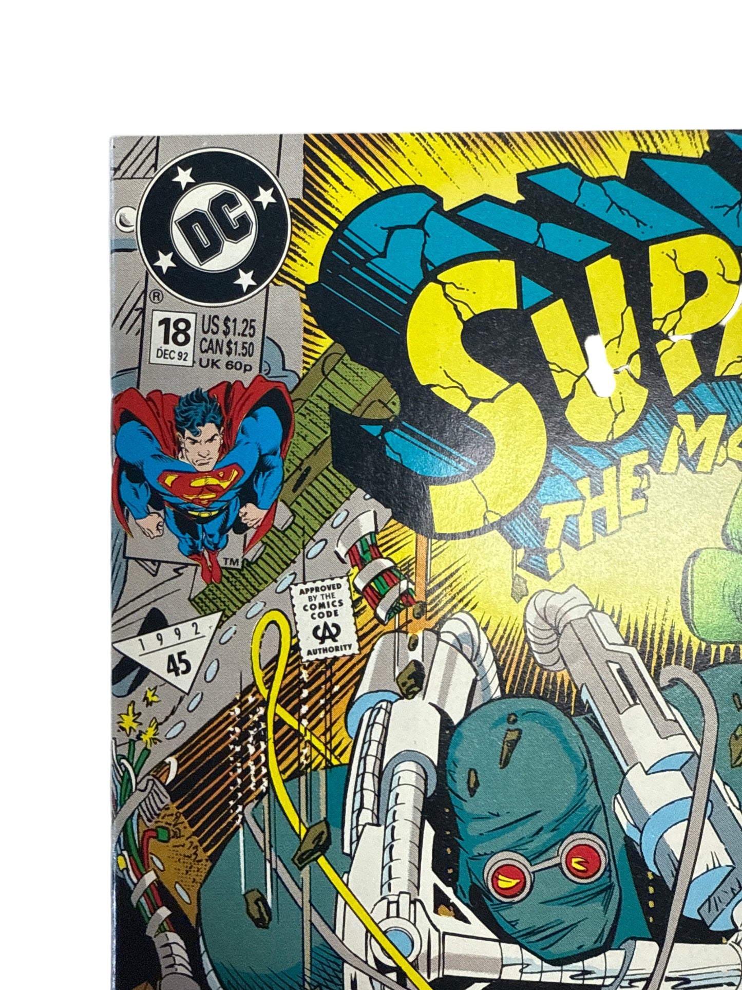 DC COMICS SUPERMAN THE MAN OF STEEL #18 FIRST FULL DOOMSDAY. KEY ISSUE