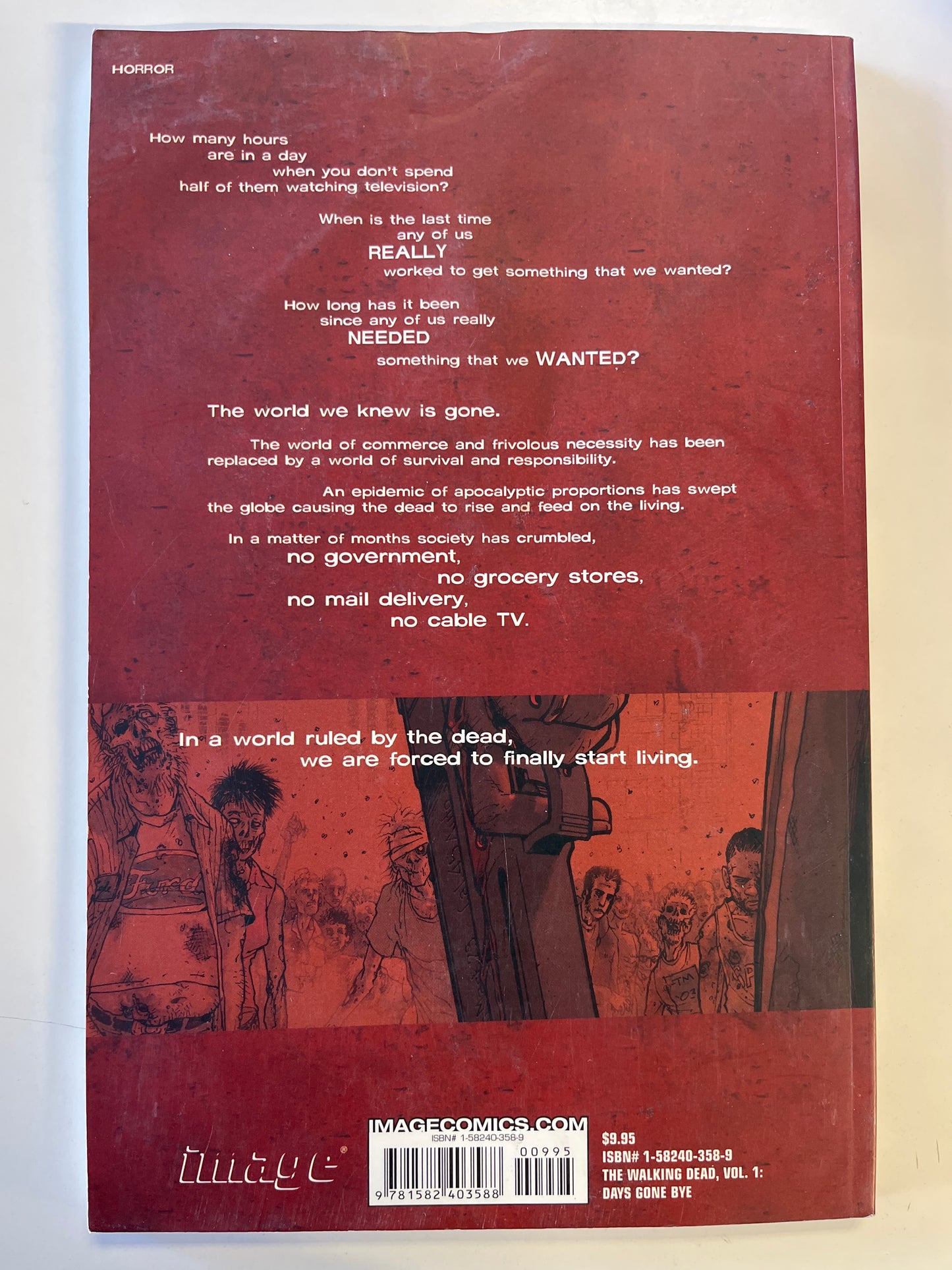 THE WALKING DEAD: DAYS GONE BAD VOL. 1 TRADE PAPERBACK