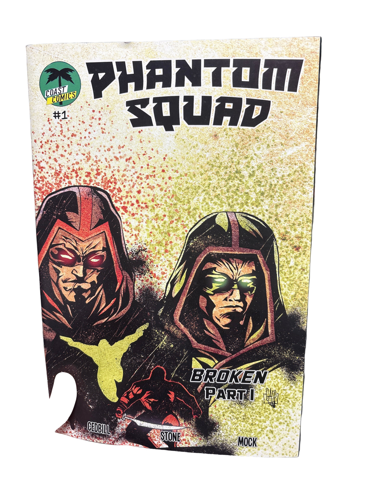 COAST COMICS PHANTOM SQUAD BROKEN PART V #1 11/25