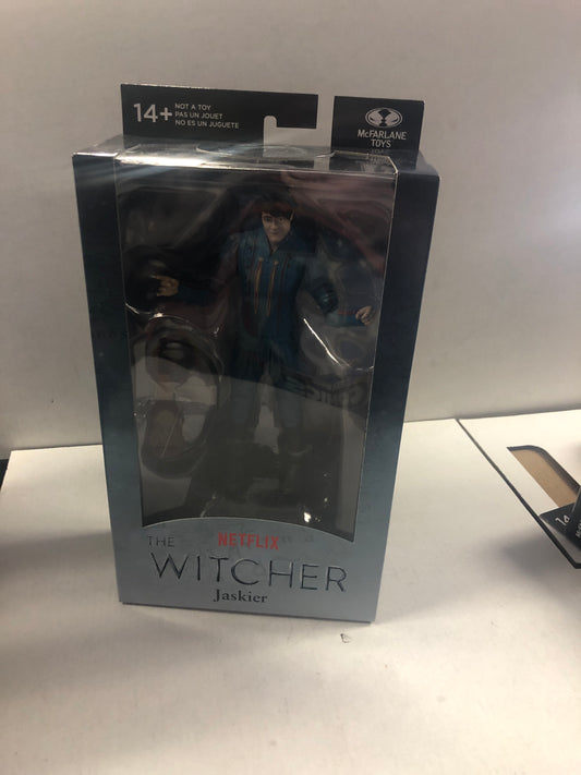 THE WITCHER - JASKIER ACTION FIGURE (GOOD CONDITION, 2021) MCFARLANE TOYS, BRAND NEW IN BOX!