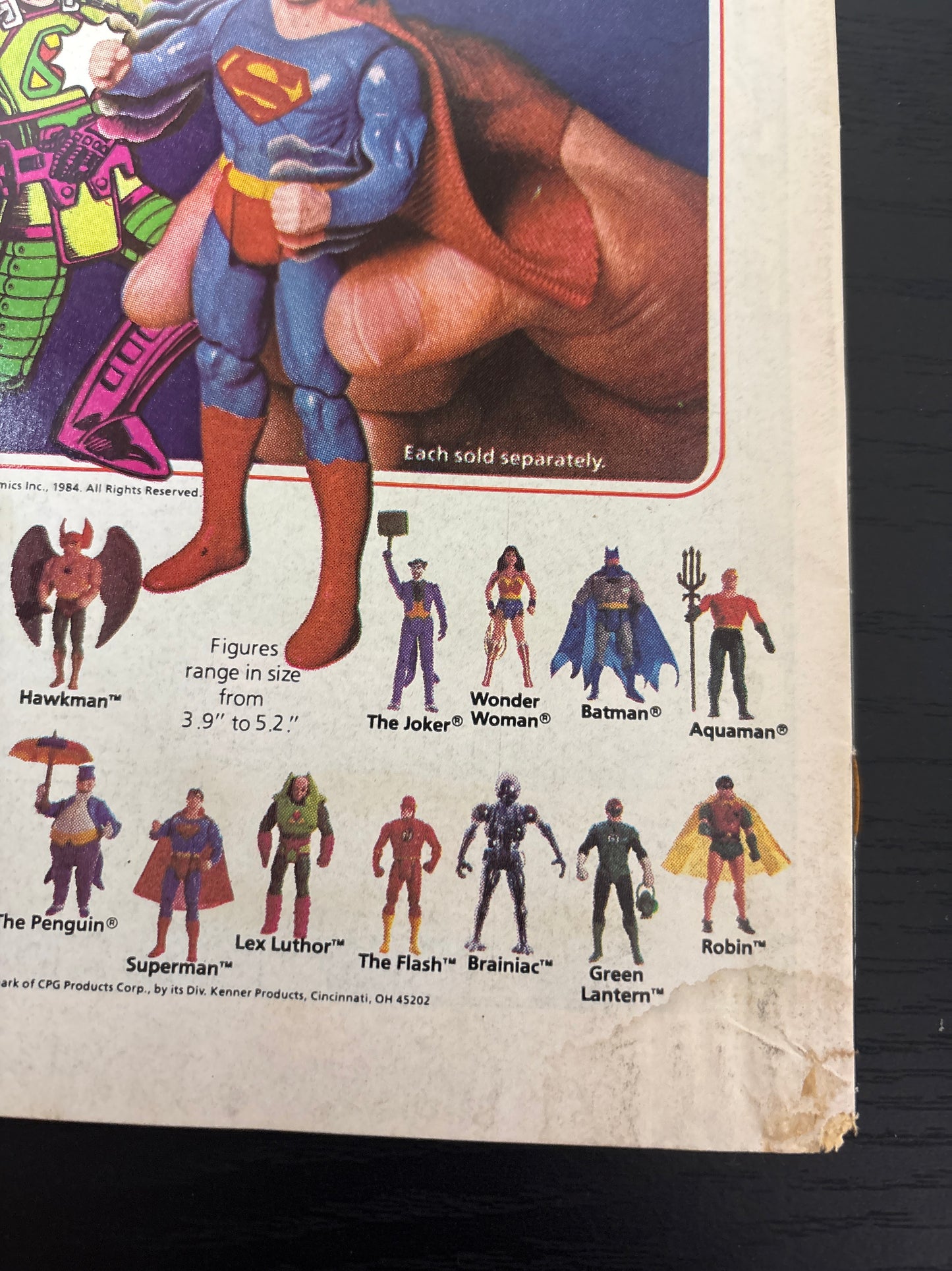 DC MINI SERIES SUPER POWERS #5 (1984) NEWSSTAND