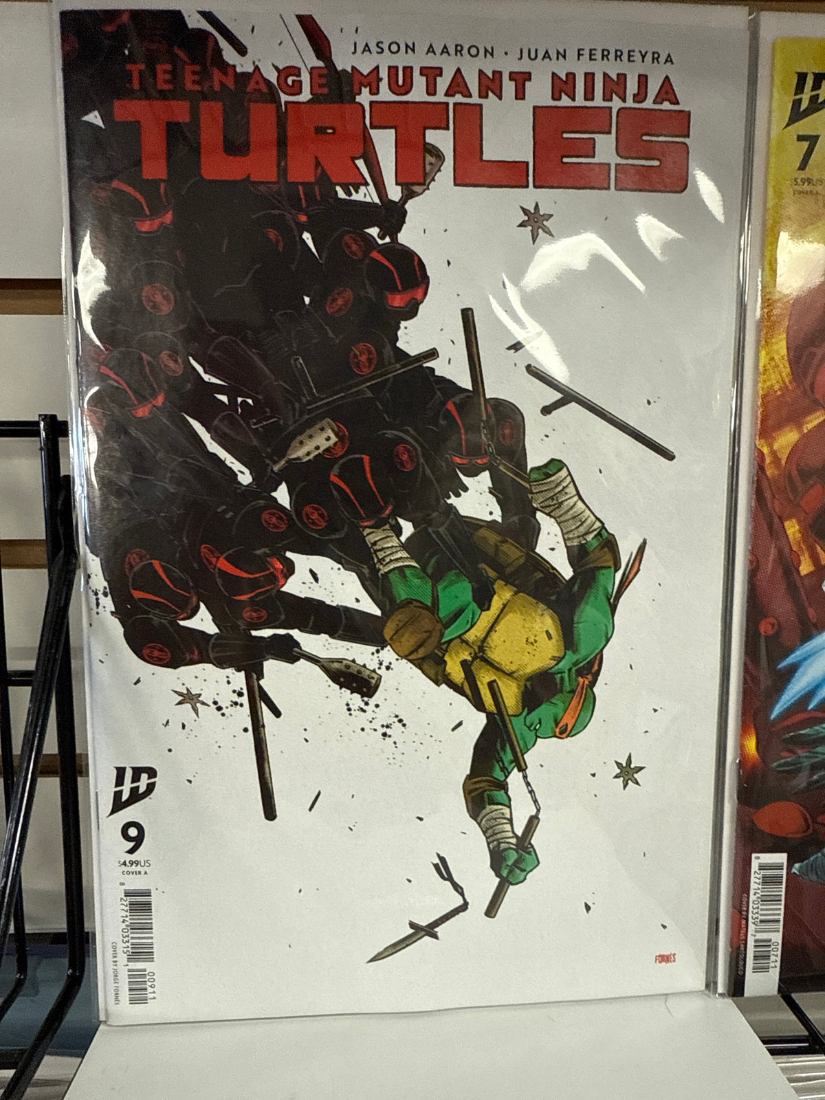 IDW PUBLISHING TEENAGE MUTANT NINJA TURTLES #9