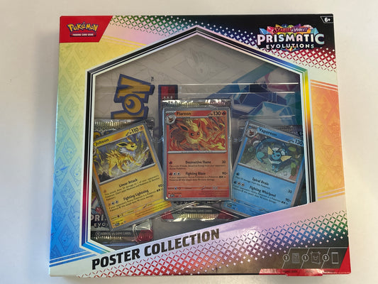 POKÉMON SCARLET & VIOLET PRISMATIC EVOLUTIONS POSTER COLLECTION SEAL