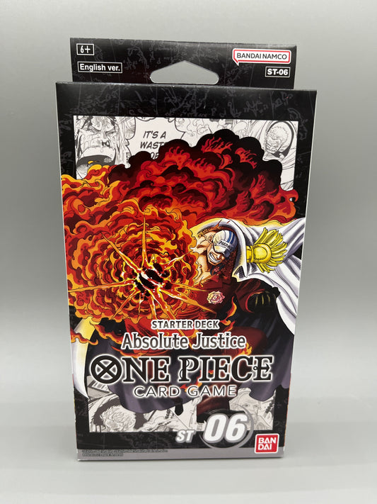 Bandai Namco One Piece Card Game Absolute Justice Starter Deck