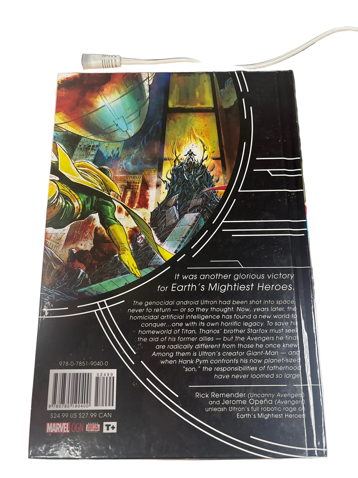 MARVEL OGN AVENGERS RAGE OF ULTRON 2015 HARDCOVER