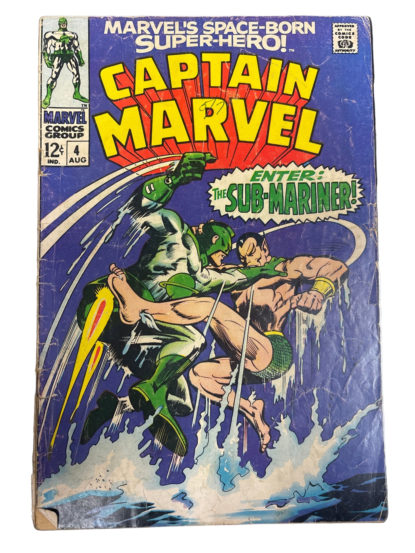 MARVEL COMICS CAPTAIN MARVEL ISSUE #4