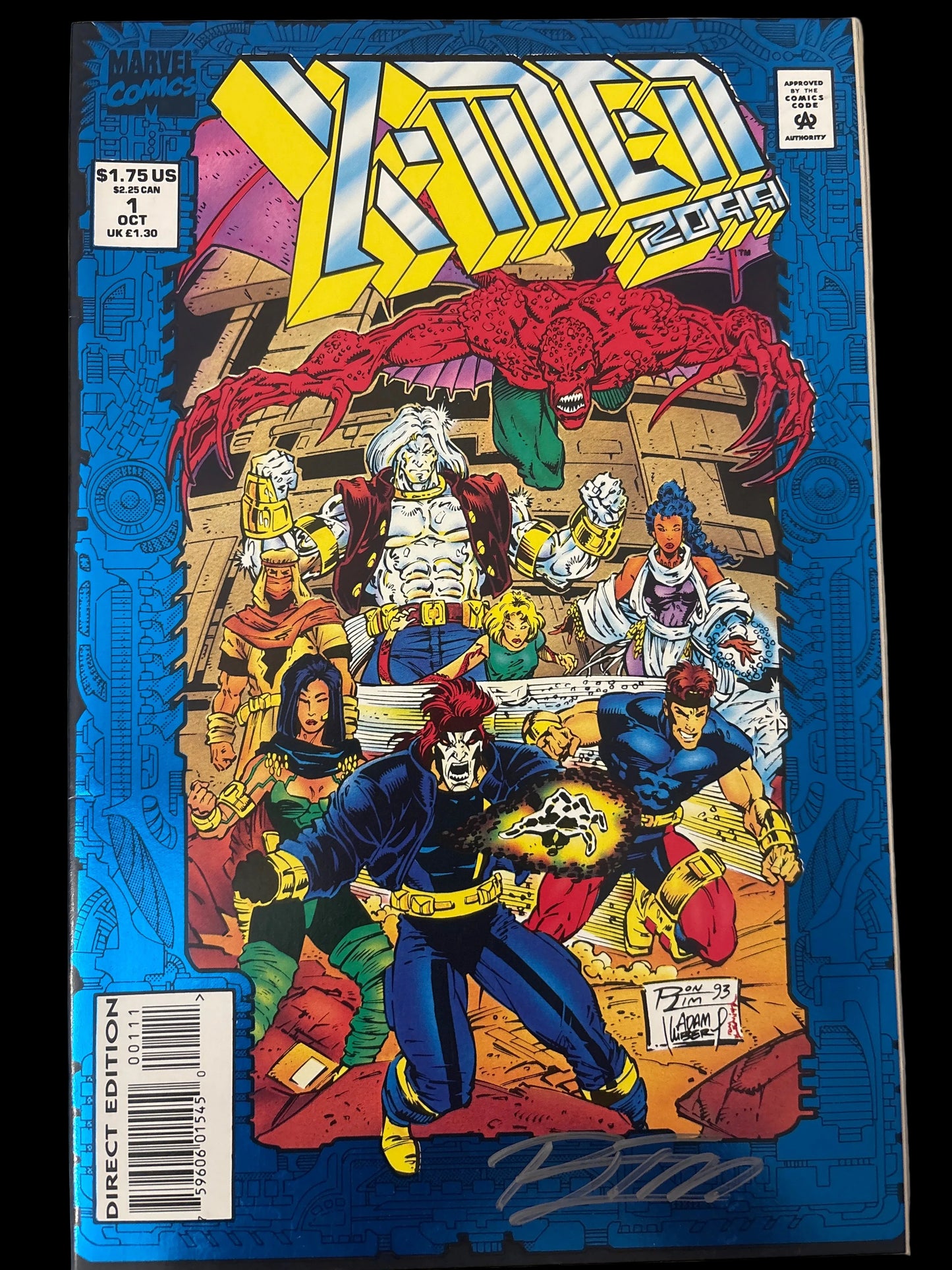 MARVEL COMICS X-MEN 2099 #1 SIGNED