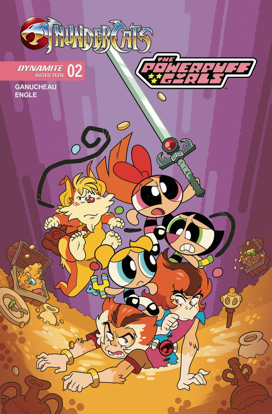 DYNAMITE COMICS THUNDERCATS &THE POWERPUFF GIRLS #2 CVR B