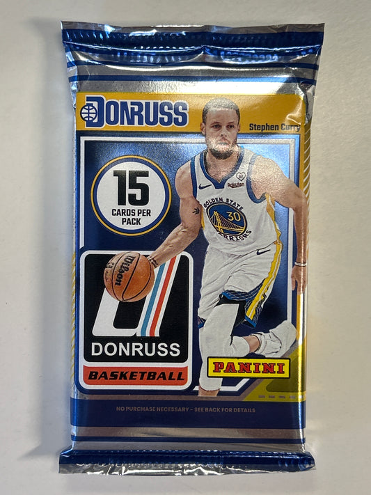 2024 NBA DONRUSS BASKETBALL PANINI 15 CARD TRADING CARD PACK