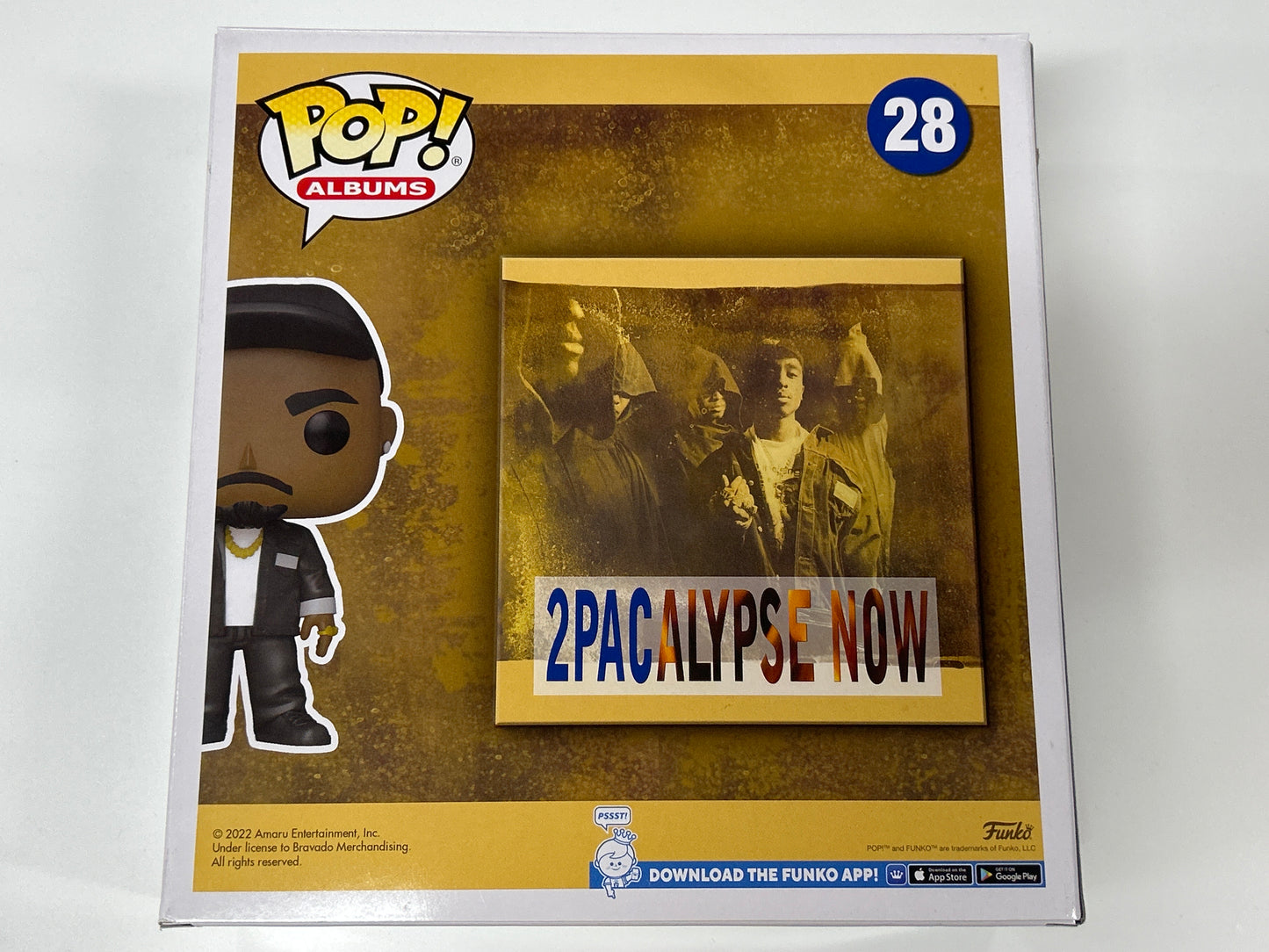 FUNKO POP 2PACALYPSE NOW TUPAC SHAKUR GREAT CONDITION