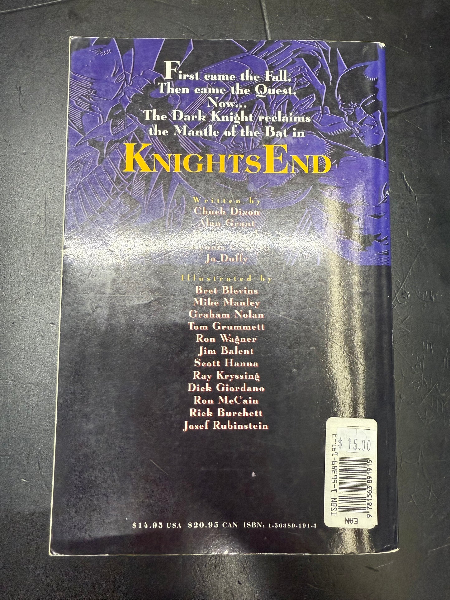 Batman Knights End trade paperback dc comics