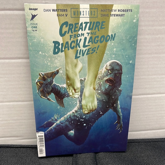 IMAGE COMICS CREATURE FROM THE BLACK LAGOON #1 UNIVERSAL MONSTERS COVER B