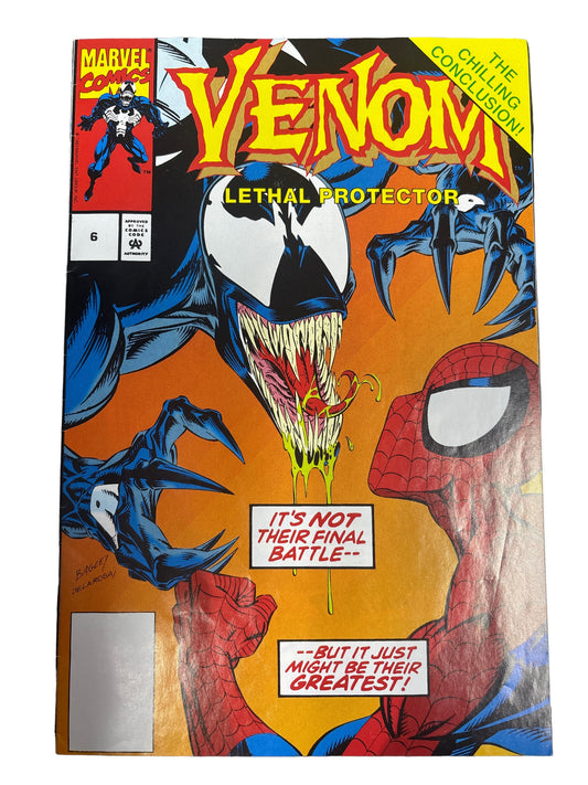 MARVEL COMICS VENOM LETHAL PROTECTOR #6(FROM ACTION FIGURE)