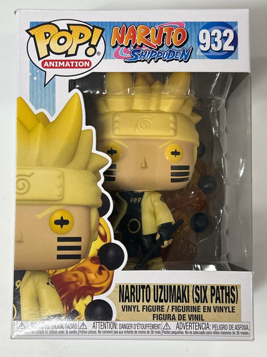 FUNKO POP NARUTO SHIPPIDEN NARUTO UZUMAKI (SIX PATHS) GREAT CONDITION