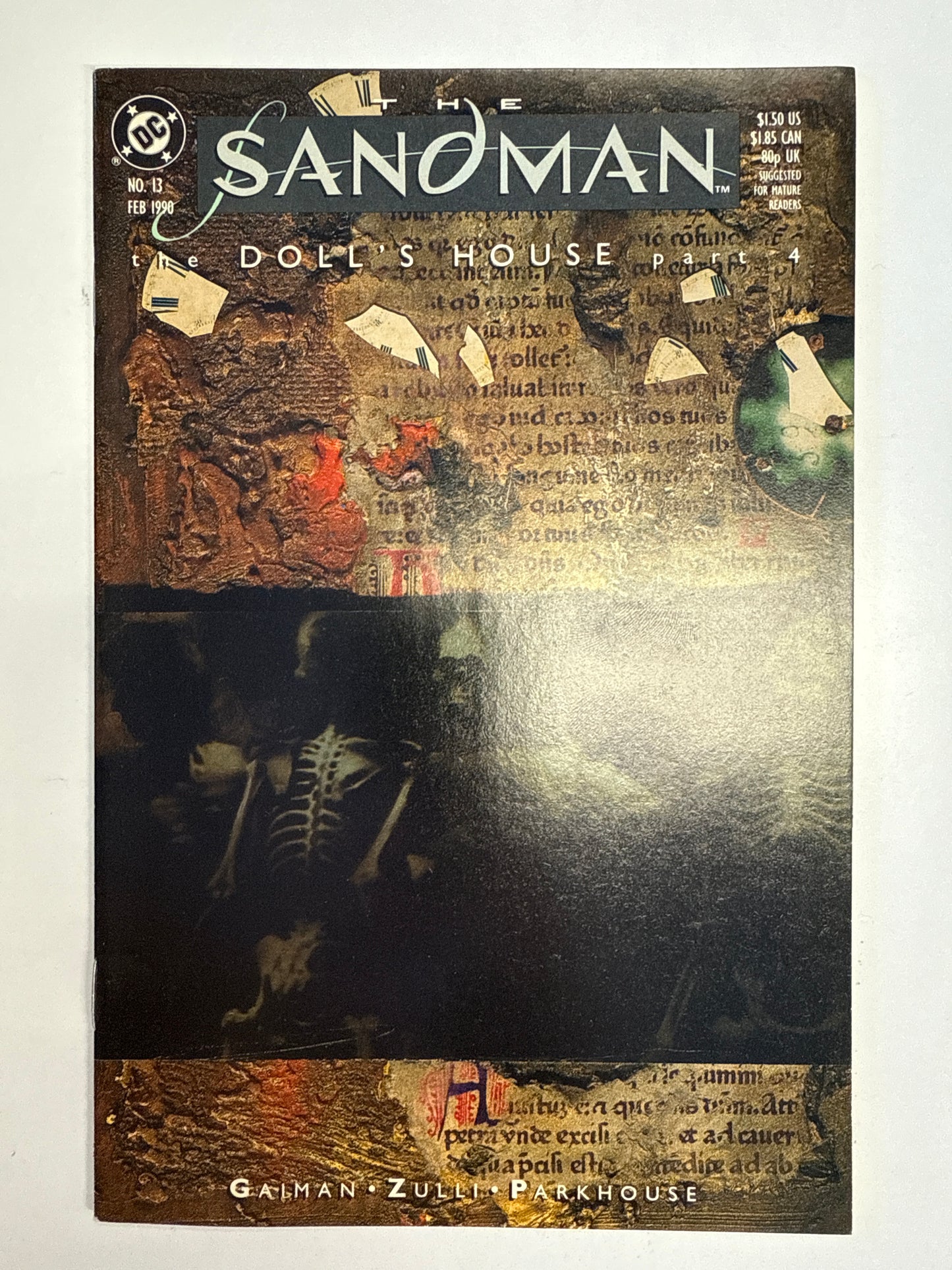DC VERTIGO COMICS the SANDMAN #13 the dolls house part 4 FIRST LADY CONSTANTINE