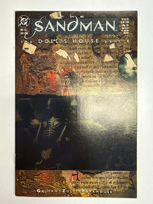 DC VERTIGO COMICS the SANDMAN #13 the dolls house part 4 FIRST LADY CONSTANTINE