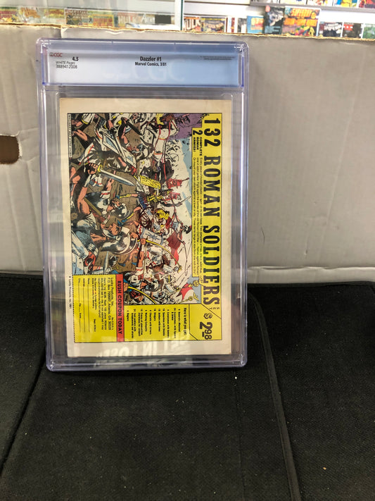 MARVEL COMICS DAZZLER #1 (1981) CGC 4.5 WP