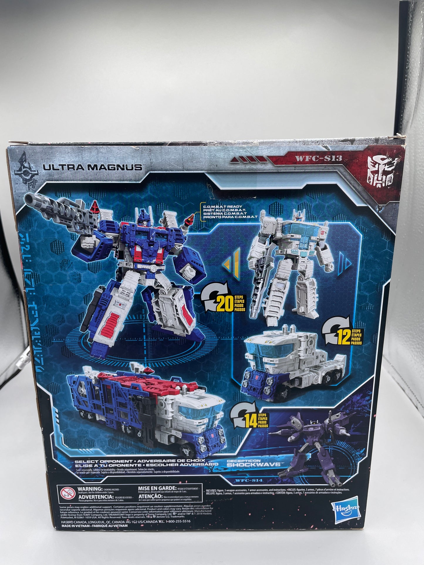 TRANSFORMERS SIEGE - WAR FOR CYBERTRON TRILOGY ULTRA MAGNUS HASBRO ACTION FIGURE - NIB!