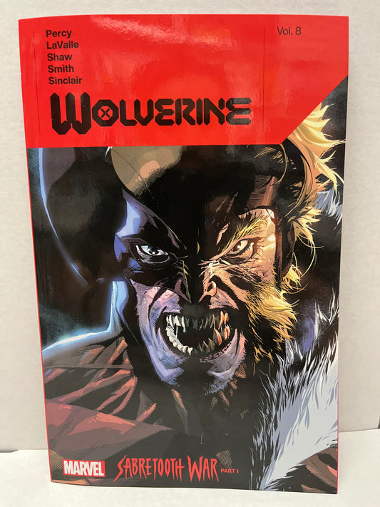 WOLVERINE (2020, VOL #8, 1st PRINT) SABERTOOTH WAR PART #1 - NEW