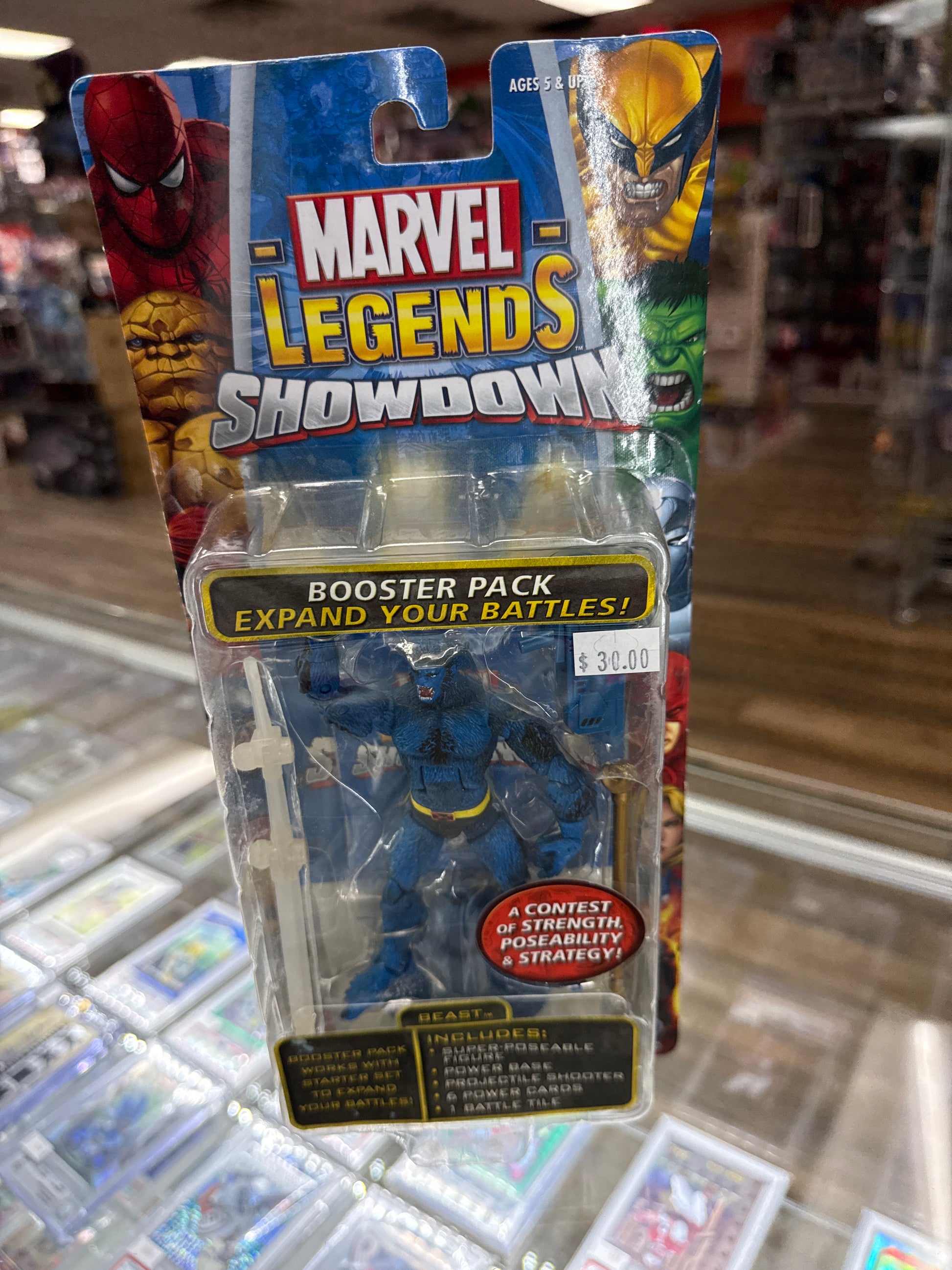 Marvel Legends Showdown Booster Pack The Beast One Of Us Comics Marvel Legends Showdown Booster Pack The Beast One Of Us Comics