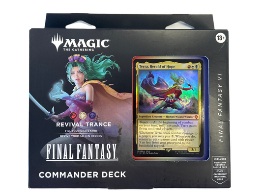 MAGIC THE GATHERING FINAL FANTASY REVIVAL TRANCE COMMANDER DECK SEALED