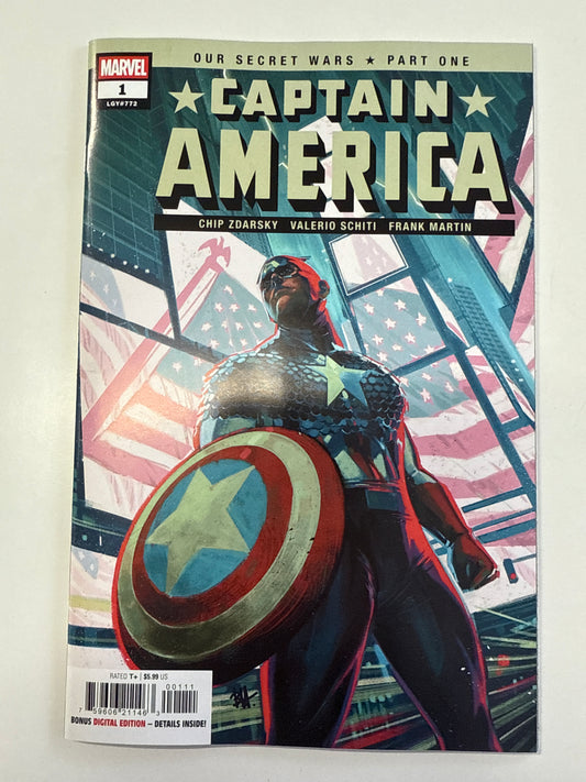 MARVEL COMICS CAPTAIN AMERICA OUR SECRET WARS #1