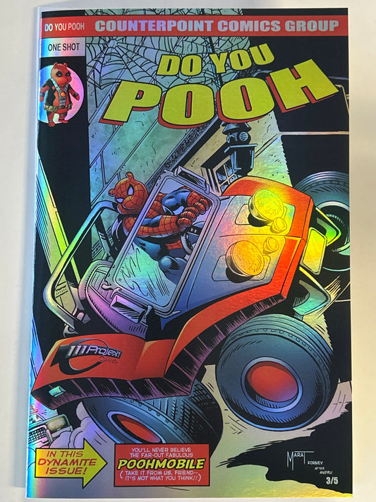 COUNTERPOINT DO YOU POOH?#1 (2025) ONE OF US COMICS EXCLUSIVE FOIL COVER 3/5 MINT CONDITION