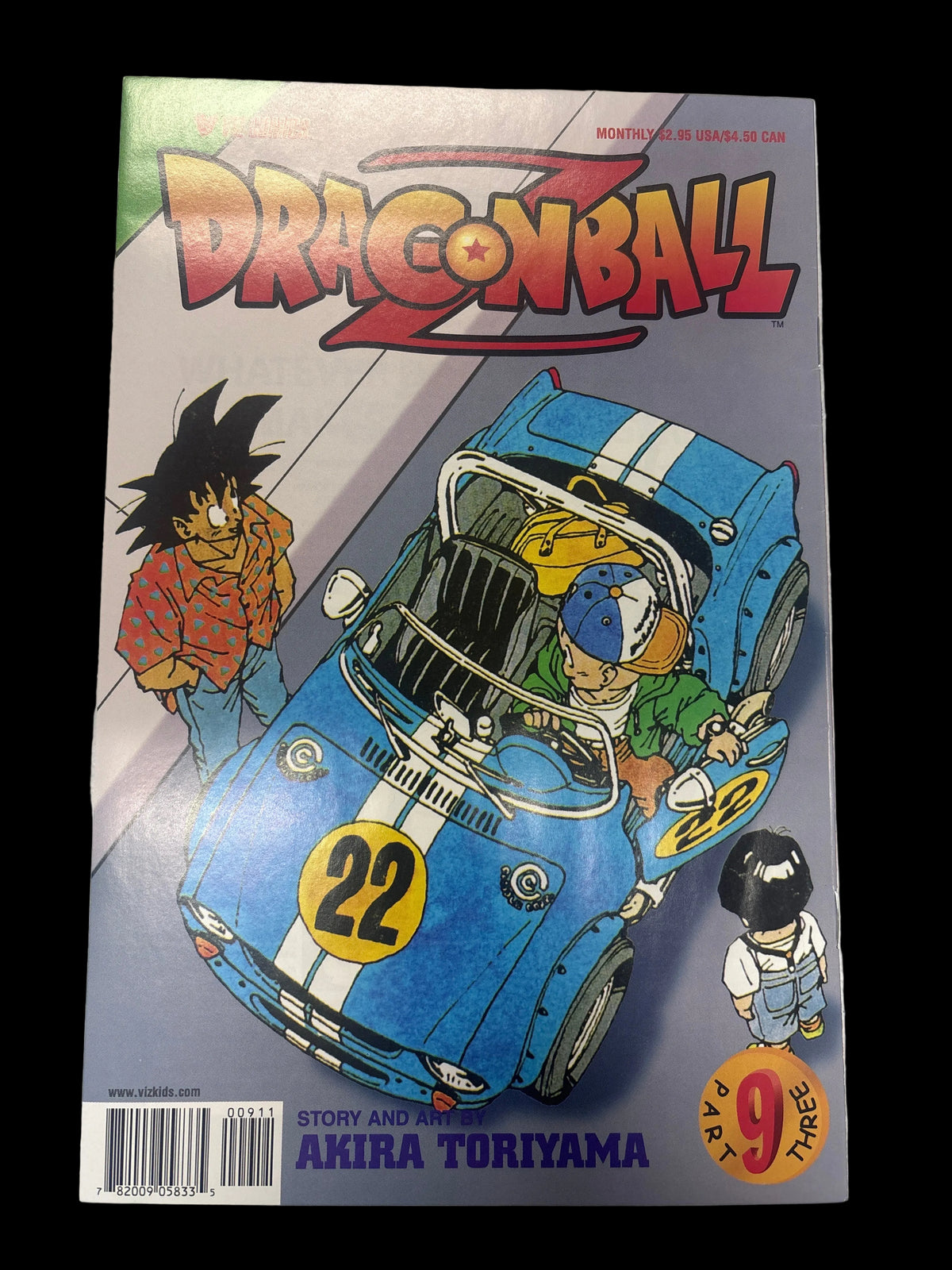 VIZ COMICS DRAGON BALL Z PART 3 #9