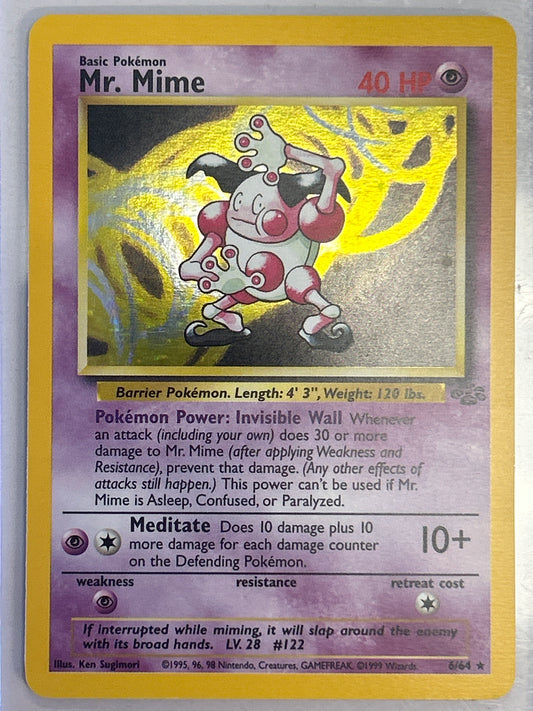 POKÉMON TCG MR. MINE HOLO 6/64 NEAR MINT/LIGHT PLAY CONDITION