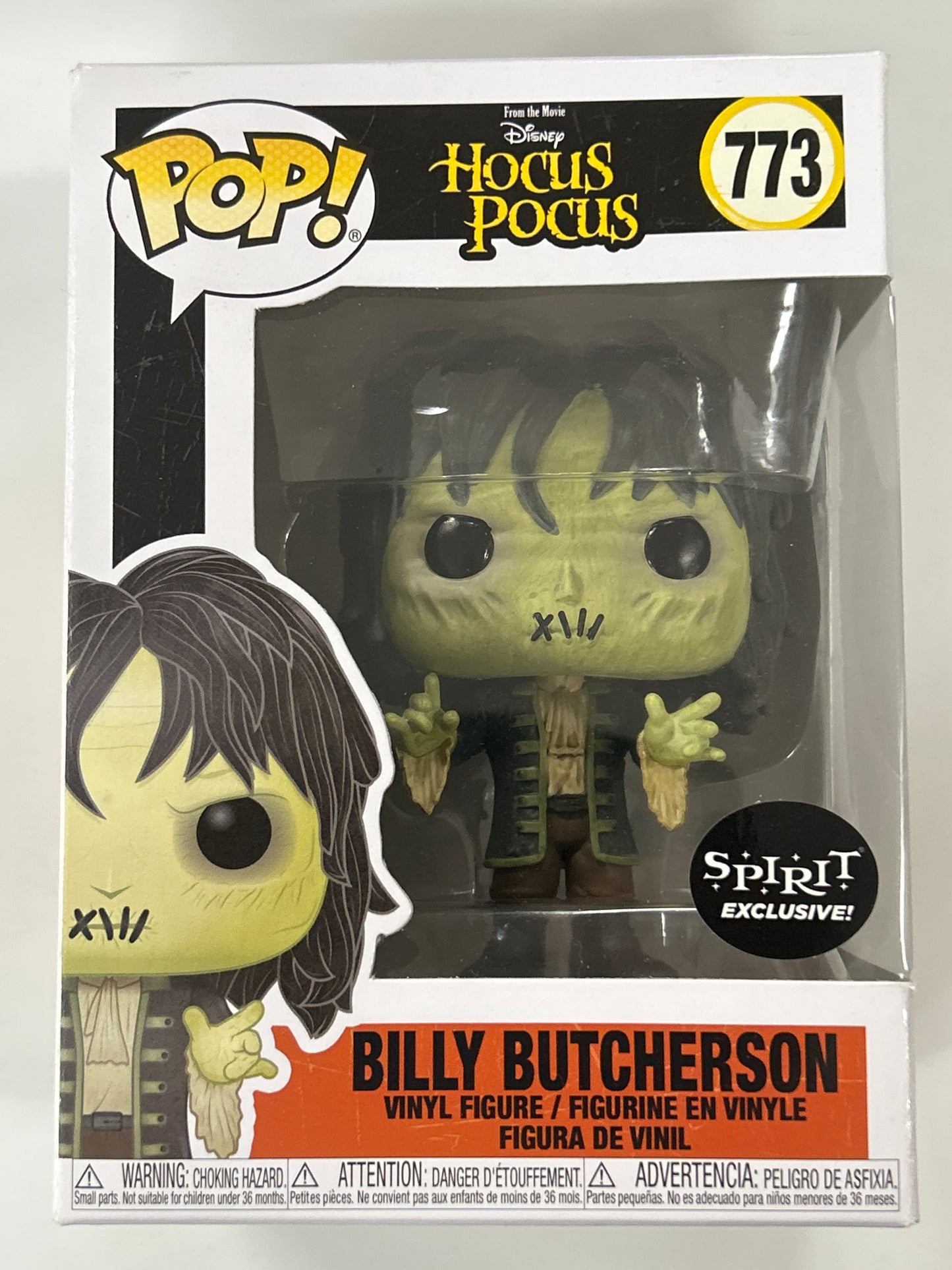 FUNKO POP HOCUS POCUS BILLY BUTCHERSON GREAT CONDITION