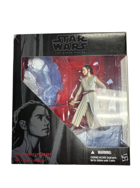 STAR WARS BLACK SERIES REY STARKILLER BASE