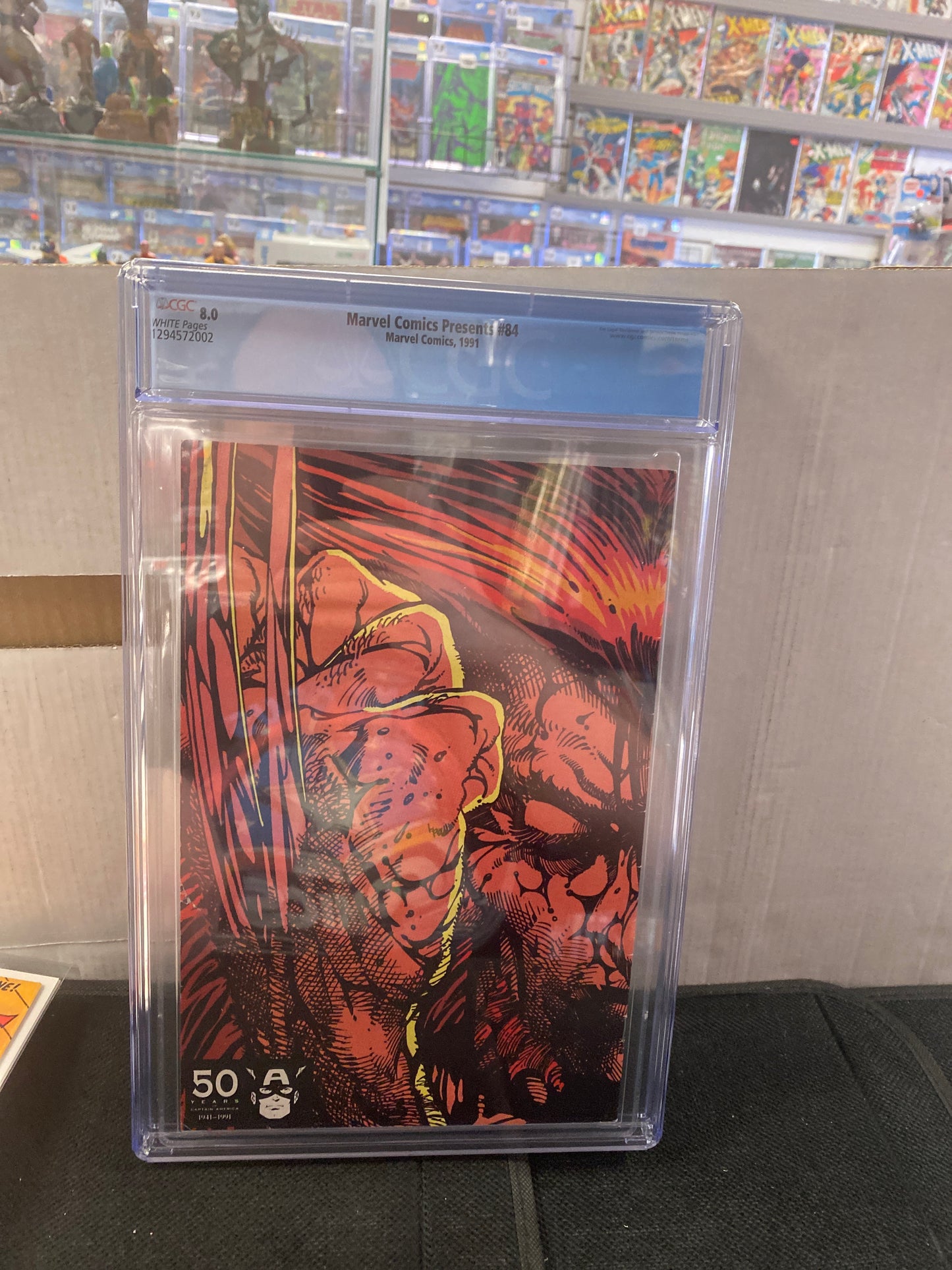 MARVEL COMICS MARVEL COMICS PRESENTS #84 (1991) WRAPAROUND COVER CGC 8.0 WP