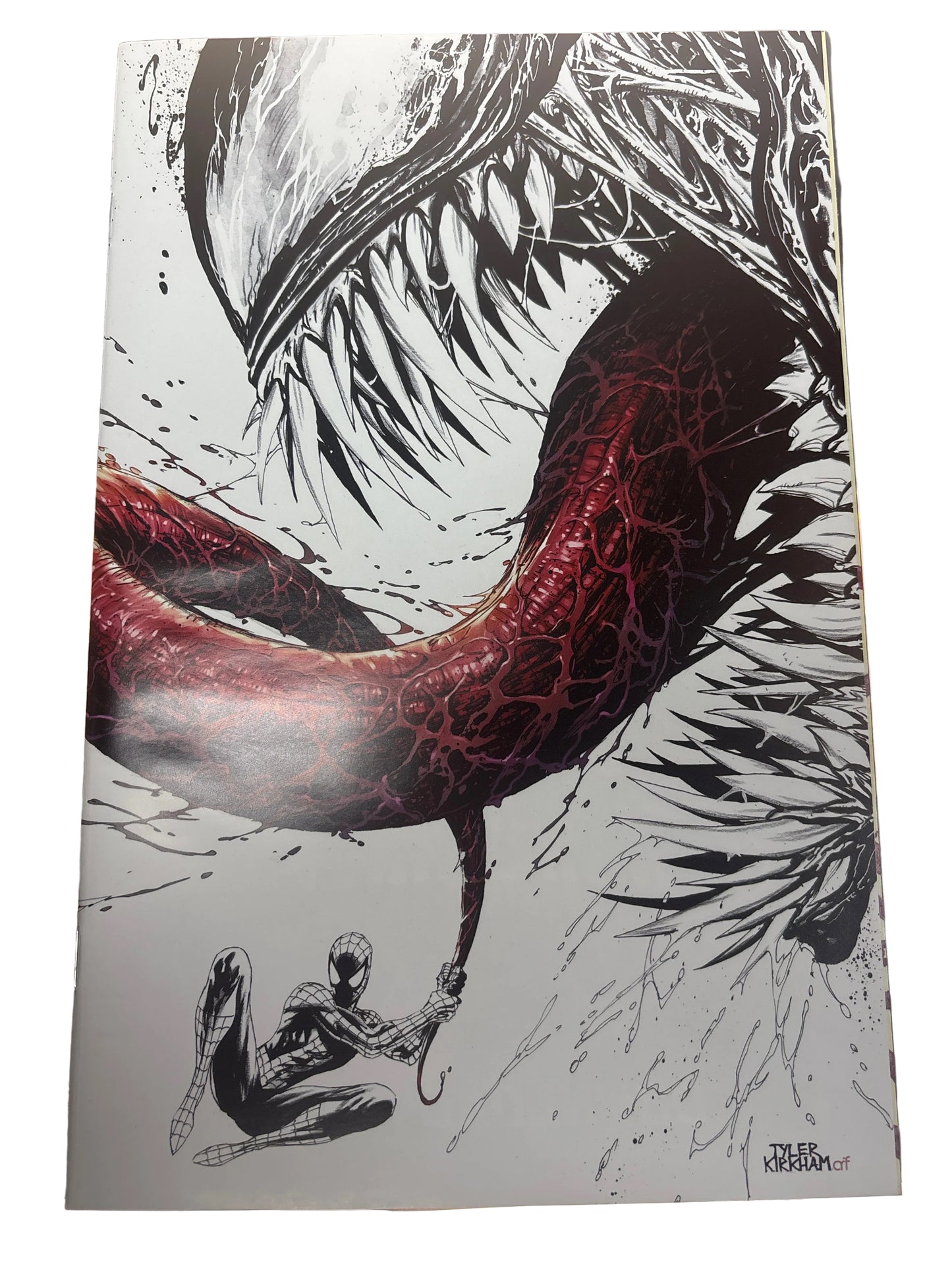 VENOM #1 VARIANT COVER C TYLER KIRKHAM