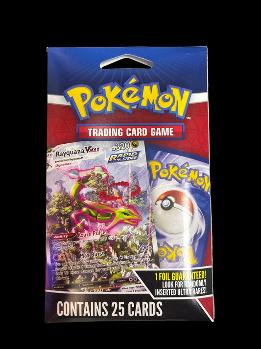 POKEMON VMAX 25 CARD PACK RE-PACK SEALED