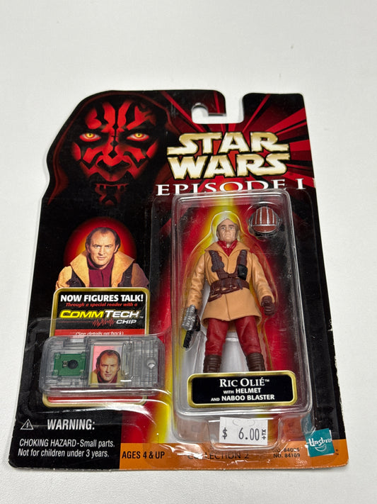 Star Wars COLLECTION 2 RIC OLIE WITH HELMET  Action Figure VF