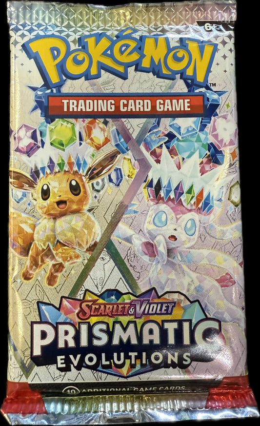 POKEMON TCG SCARLET & VIOLET PRISMATIC EVOLUTIONS BOOSTER PACK