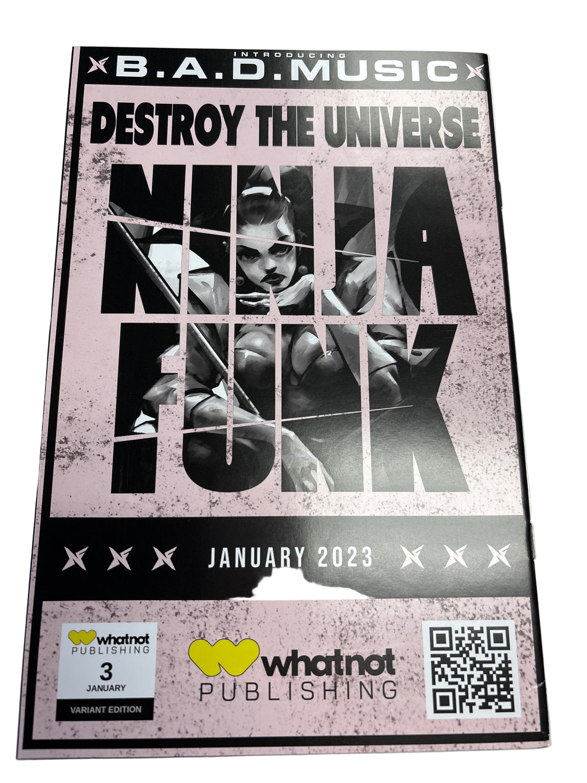 NINJA FUNK #3 BATTLE DAMAGE VIRGIN TYLER KIRKHAM VARIENT
