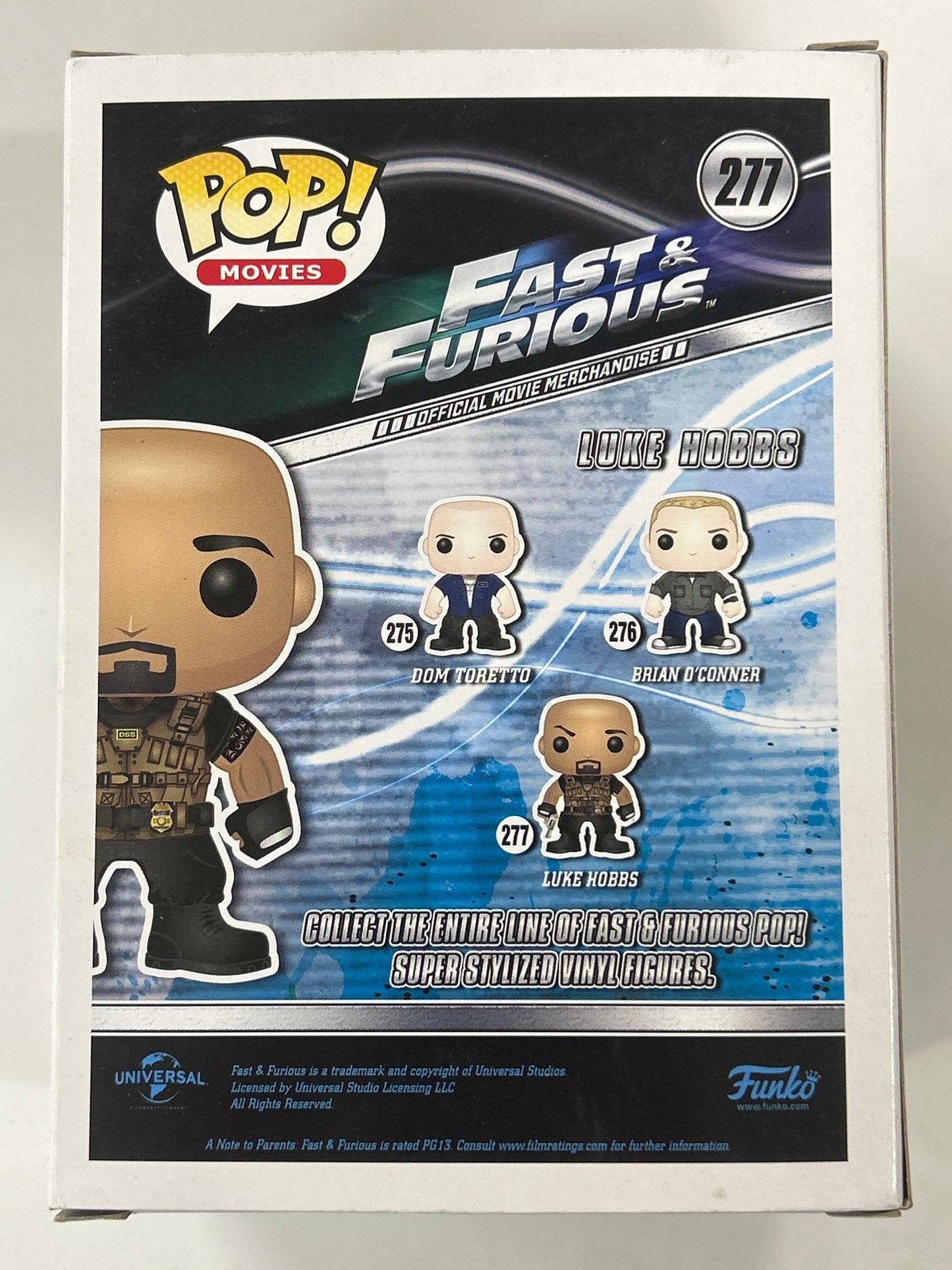 FUNKO POP FAST & FURIOUS LUKE HOBBS GREAT CONDITION