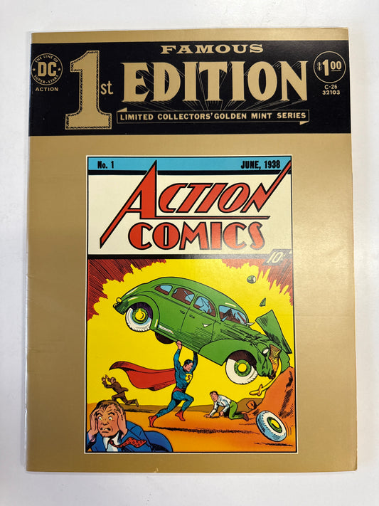 DC COMICS ACTION COMICS FAMOUS EDITION LIMITED COLLECTORS GOLDEN MINT SERIES