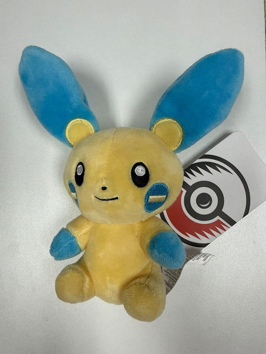 Pokemon Center 2015 Original Minun Plush Toy 8”