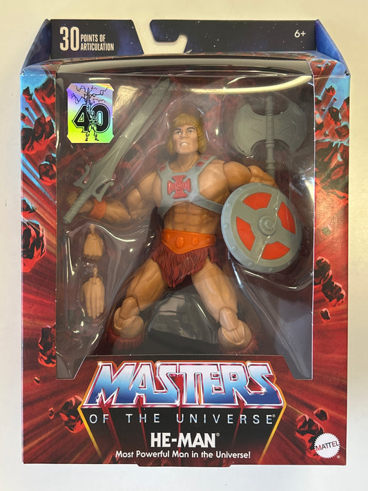 MATTEL MASTERS OF THE UNIVERSE HE-MAN (2022) SEALED IN BOX