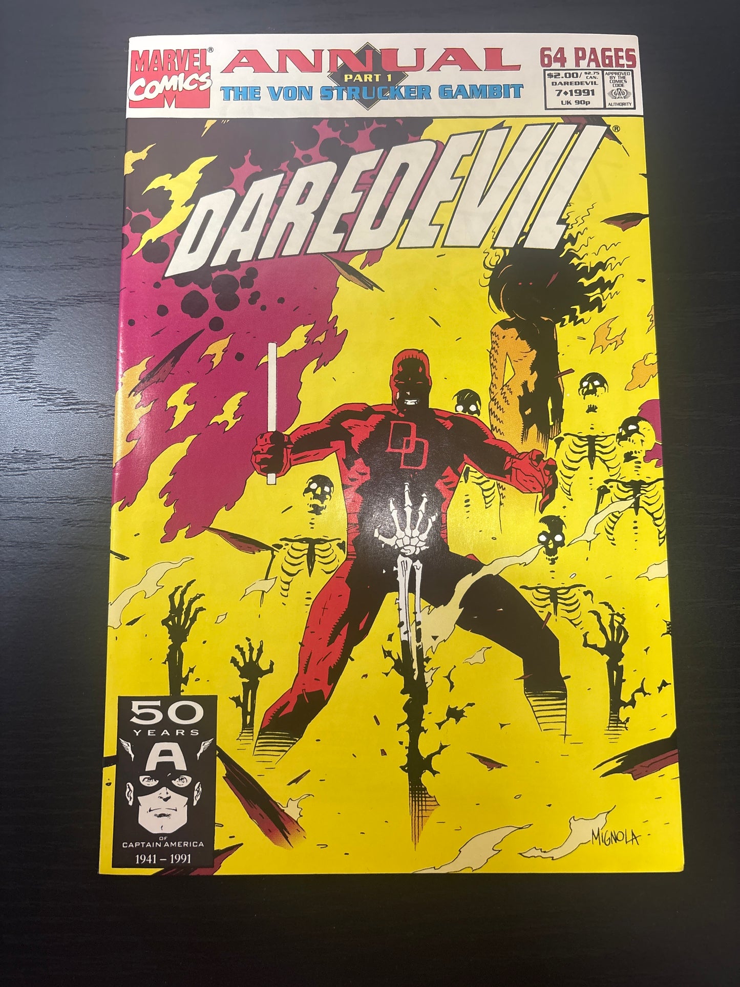 MARVEL COMICS ANNUAL PART 1 DAREDEVIL