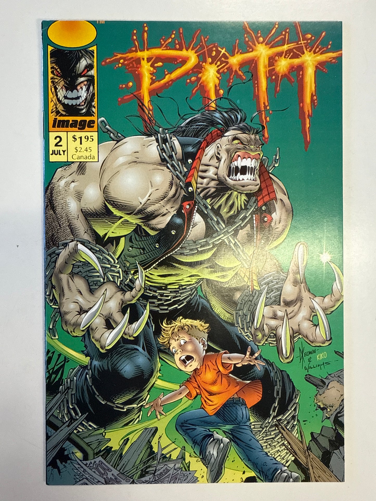 IMAGE COMICS LOT PITT BUNDLE #1-3 SET GREAT CONDITION